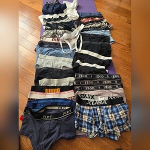 NWT Mens Underwear Haul Briefs & Boxer Briefs Size S & M